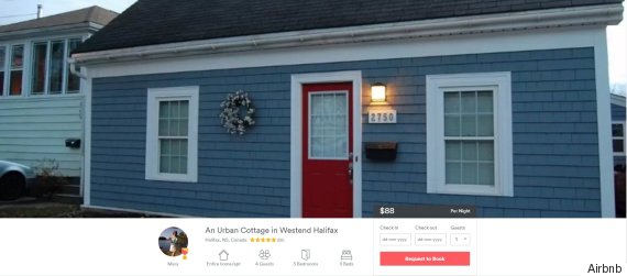 airbnb halifax