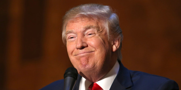 Businessman and Republican presidential candidate Donald Trump speaks during a press conference at Trump Tower on Tuesday, Nov. 3, 2015, in New York. (Photo by Greg Allen/Invision/AP)