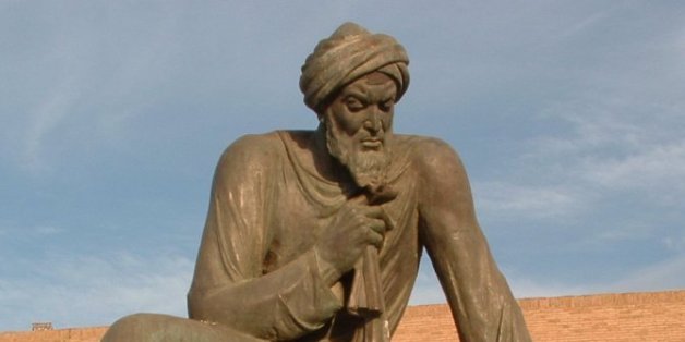 La statue de Al Khawarizmi en Ouzbékistan.