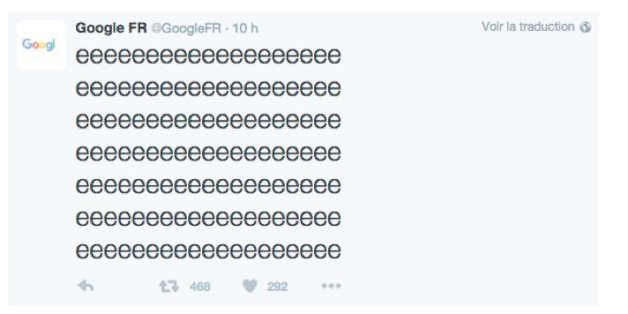 Le mystérieux tweet de Google France était un hommage à l'écrivain Georges Perec