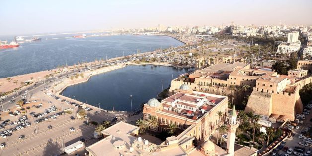 Vue aérienne de Tripoli, la capitale libyenne