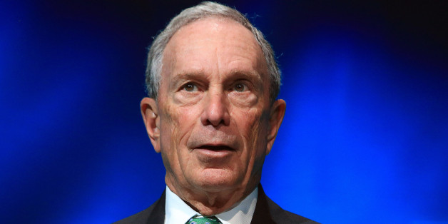 FILE - In this Dec. 3, 2015, file photo, former New York Mayor Michael Bloomberg speaks during the C40 cities awards ceremony, in Paris. Bloomberg, the billionaire former three-term mayor of New York City, has decided against mounting a third-party White House bid in 2016. (AP Photo/Thibault Camus, File)