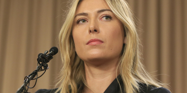Die Grand-Slam-Turniersiegerin Maria Scharapowa gesteht Doping
