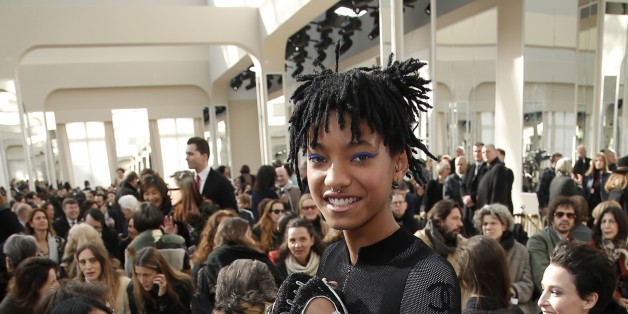 Willow Smith au défilé Chanel ce 8 mars à Paris.