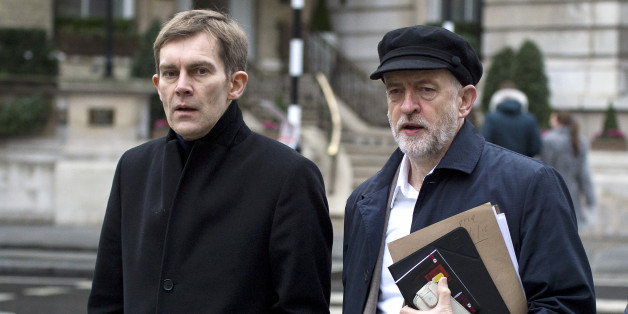Seumas Milne with Jeremy Corbyn