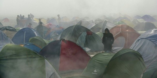 Flüchtlinge in Idomeni