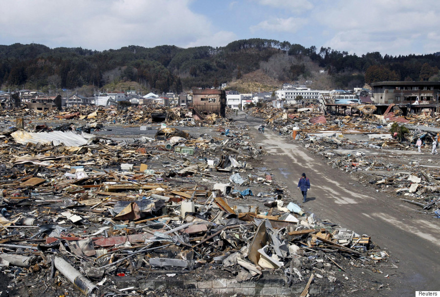 Japan Tsunami 2011: Fukushima Disaster Before And After ...