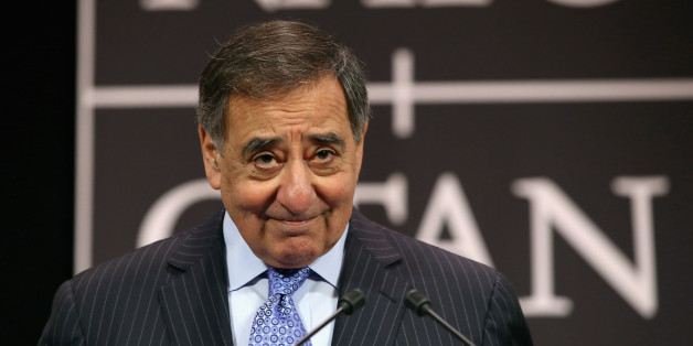 Defense Secretary Leon Panetta hold a news conference at the end of the North Atlantic Treaty Organization (NATO) Defense Ministers Meetings, Friday, Feb. 22, 2013, at NATO headquarters in Brussels, Belgium. (AP Photo/Chip Somodevilla, Pool)