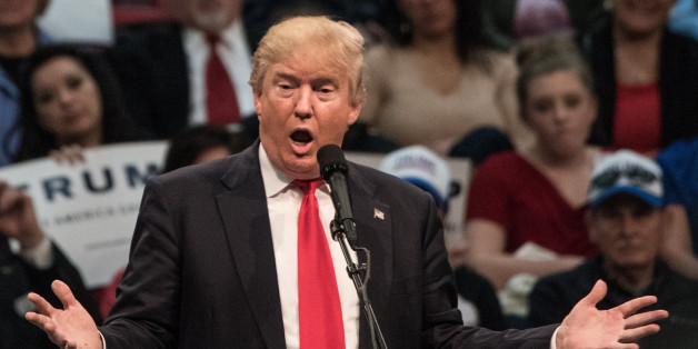 Donald Trump bei einer Wahlkampfveranstaltung in North Carolina