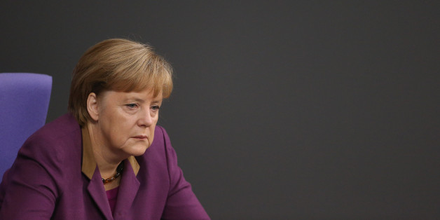 Im Zentrum der Kritik: Österreichische und Schweizer Journalisten haben Kanzlerin ANgela Merkel erneut für ihre Flüchtlingspolitik kritisiert