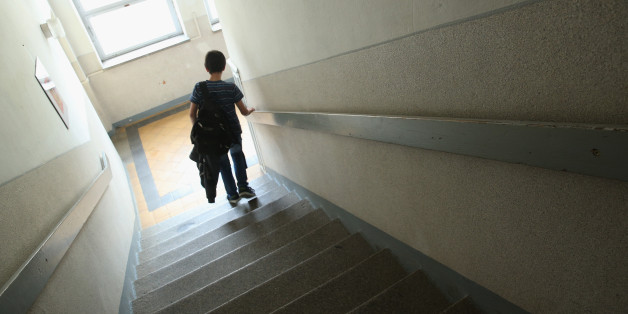 Marode Schule in Darmstadt