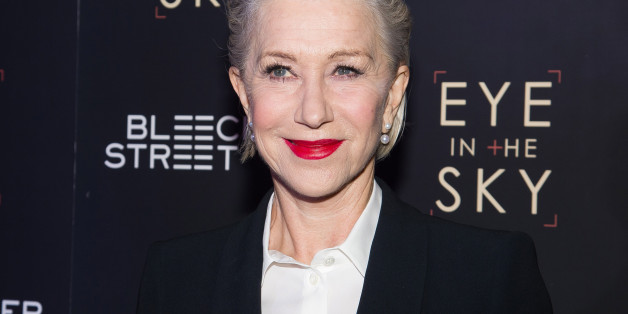 Helen Mirren attends the premiere of "Eye In The Sky" at AMC Loews Lincoln Square on Wednesday, March 9, 2016, in New York. (Photo by Charles Sykes/Invision/AP)