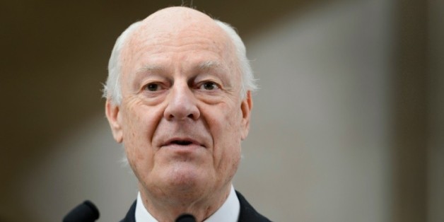 L'envoyé spécial de l'Onu pour la Syrie Staffan de Mistura le 3 mars 2016 à Genève