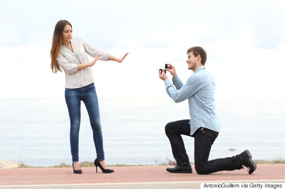 man rejected