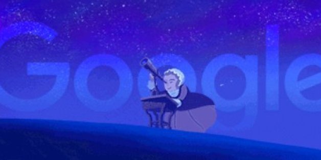 Google Doodle für Caroline Herschel