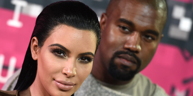 Kim Kardashian, left, and Kanye West arrive at the MTV Video Music Awards at the Microsoft Theater on Sunday, Aug. 30, 2015, in Los Angeles. (Photo by Jordan Strauss/Invision/AP)