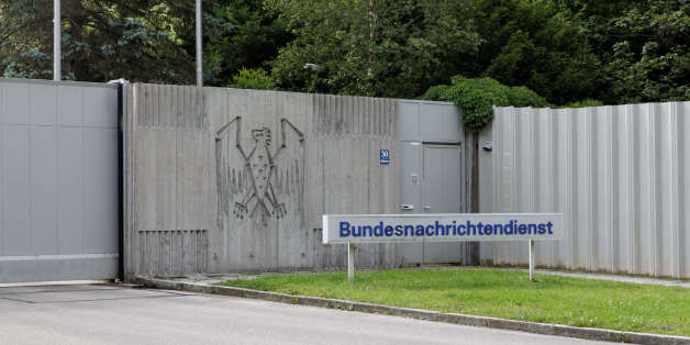 Entrée du siège du BND