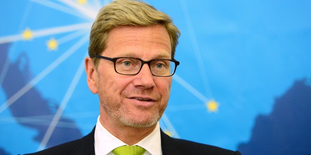 (FILES) Picture taken on April 28, 2014 shows former German Foreign Minister Guido Westerwelle in Budapest.
As it was confirmed on March 18, 2016 by his foundation, Westerwelle died. / AFP / ATTILA KISBENEDEK (Photo credit should read ATTILA KISBENEDEK/AFP/Getty Images)