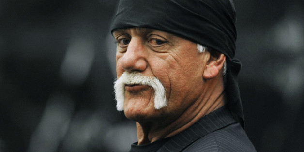Hulk Hogan, whose given name is Terry Bollea, waits in the courtroom during a break Wednesday, March 9. 2016, in his trial against Gawker Media in St. Petersburg, Fla. Hogan and his attorneys are suing Gawker for $100 million, saying his privacy was violated, and he suffered emotional distress after Gawker posted a sex tape of Hogan and his then-best friend's wife. (AP Photo/Steve Nesius, Pool) MANDATORY NY POST OUT
