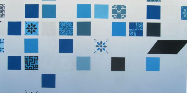 Une fresque murale à l'institut français d'Essaouira