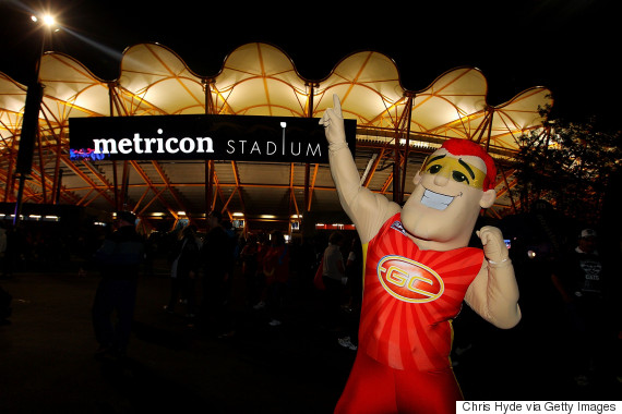 gold coast suns mascot
