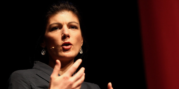Die Fraktionsvorsitzende der Linken Sahra Wagenknecht