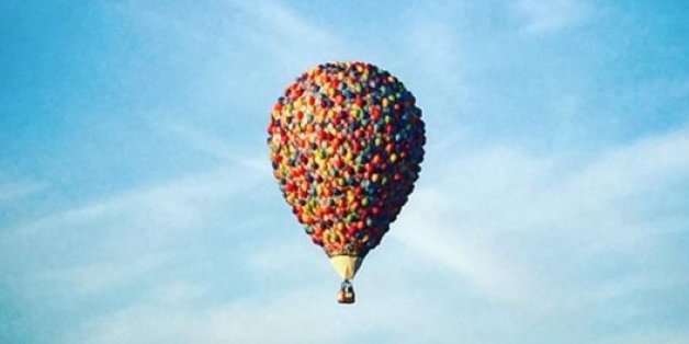 La montgolfière du dessin animé "Là-haut" en balade en Australie (PHOTOS)