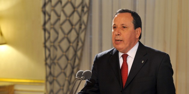 Tunisian new foreign minister Khemaies Jhinaoui takes an oath during a ceremony after the adoption of the Assembly of People's Representatives at the Carthage Palace in the capital Tunis, on January 12, 2016. / AFP / FETHI BELAID (Photo credit should read FETHI BELAID/AFP/Getty Images)