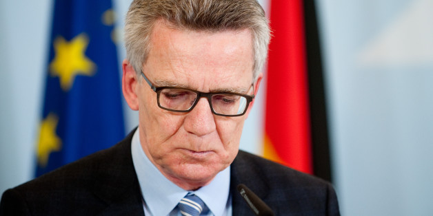 Der deutsche Innenminister Thomas de Maizière
