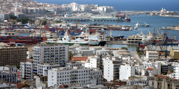 Alger, vue sur le port
