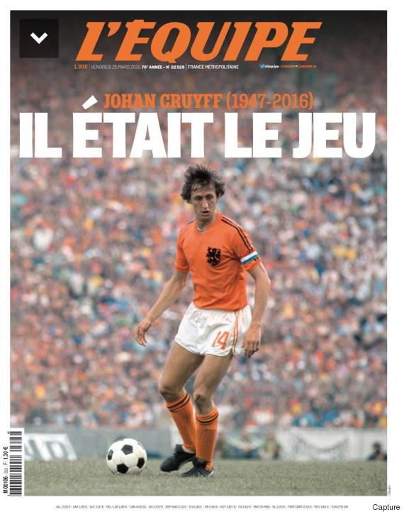 la une cruyff