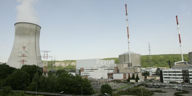 Ein belgisches Atomkraftwerk, bei dem es sich nicht um die betroffene Anlage in Charleroi handelt.