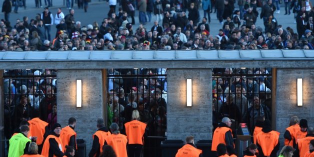 Spiel in der Festung: Polizei sichert Partie Deutschland-England mit 1500 Beamten