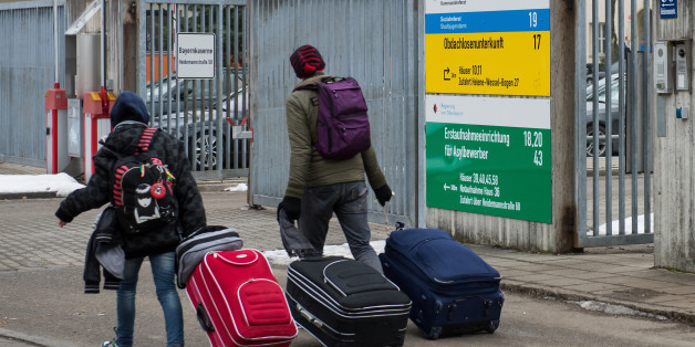 Flüchtlinge in München (Symbolbild).