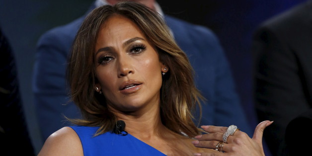 Cast member and executive producer Jennifer Lopez speaks at a panel for the NBC series "Shades of Blue" during the Television Critics Association (TCA) Cable Winter Press Tour in Pasadena, California, January 13, 2016. REUTERS/Mario Anzuoni