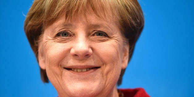 German Chancellor and head of the Christian Democratic Union (CDU) Angela Merkel smiles at a press conference at CDU's headquarters in Berlin, on March 14, 2016 a day after election in three regional states.
The CDU was at the receiving end of voter anger, suffering defeats in two out of three states in Sunday's elections -- including in its traditional stronghold Baden-Wuerttemberg. / AFP / ODD ANDERSEN (Photo credit should read ODD ANDERSEN/AFP/Getty Images)