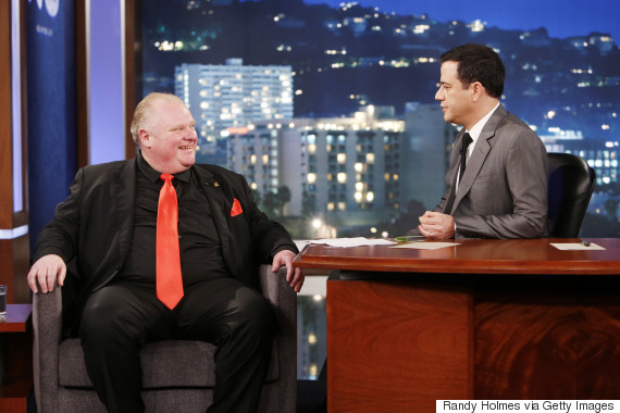 rob ford jimmy kimmel