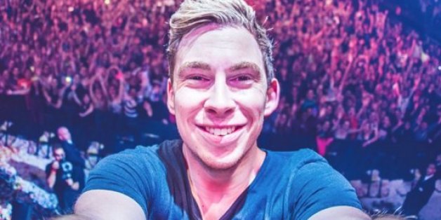 DJ Hardwell derrière les platines à Mawazine