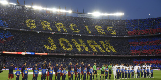 L'hommage époustouflant rendu à Johan Cruyff pour le Clasico