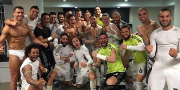 Ronaldo en slip pour fêter la victoire du Real Madrid