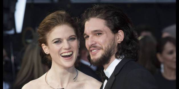 Kit Harington und Rose Leslie bei den Olivier Awards in London