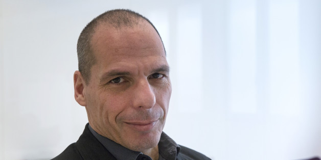 Yanis Varoufakis, former Greek finance minister, poses for a photograph following a Bloomberg Television interview in Athens, Greece, on Wednesday, March 16, 2016. The U.K. 'cant really leave' the European Union and the country wants to remain part of the EU single market even if it votes in favor of 'Brexit' in June, Varoufakis said. Photographer: Yorgos Karahalis/Bloomberg via Getty Images