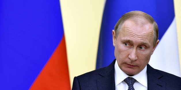 Russian President Vladimir Putin attends a joint news conference with his Finnish counterpart Sauli Niinisto following their talks at the Novo-Ogaryovo state residence outside Moscow, Russia, in this March 22, 2016 file photo. REUTERS/Kirill Kudryavtsev/Pool/Files