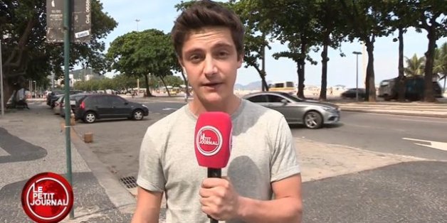Martin Weill, l'envoyé spécial du Petit Journal, ici à Rio de Janeiro