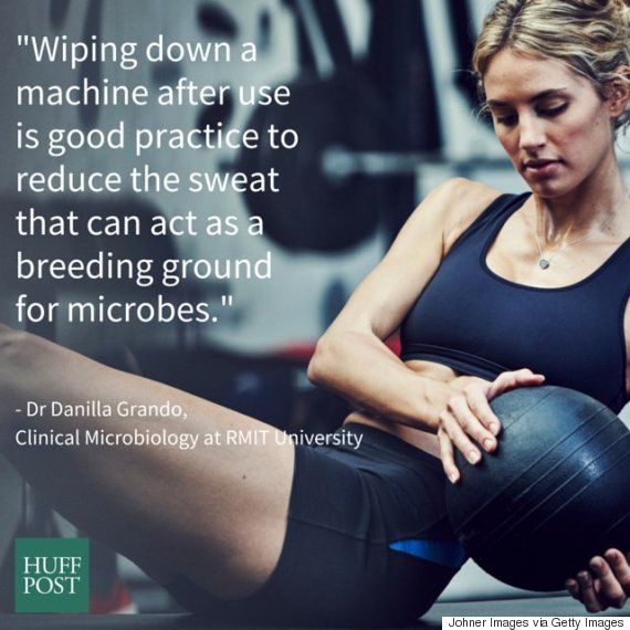 woman gym huffington post