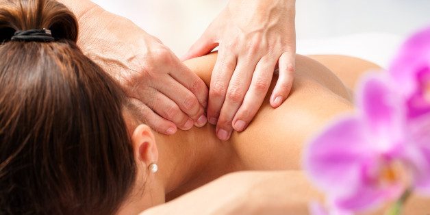 Eine Massage hilft Körper und Geist