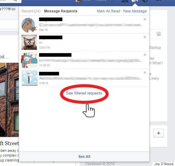 Facebook Is Hiding Messages In A Filtered Inbox