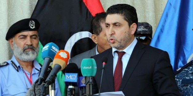 Le chef du gouvernement libyen non-reconnu basé à Tripoli, Khalifa Ghweil, le 8 juin 2015 à Tripoli