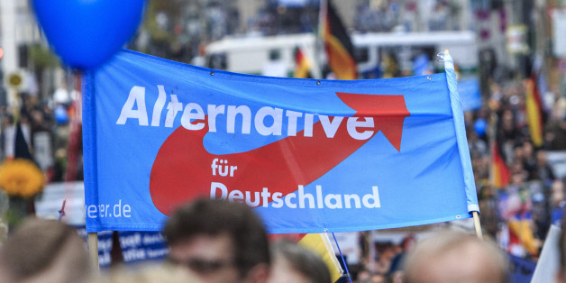 Eine AfD-Kundgebung