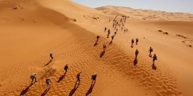 Top départ du Marathon des sables 2016